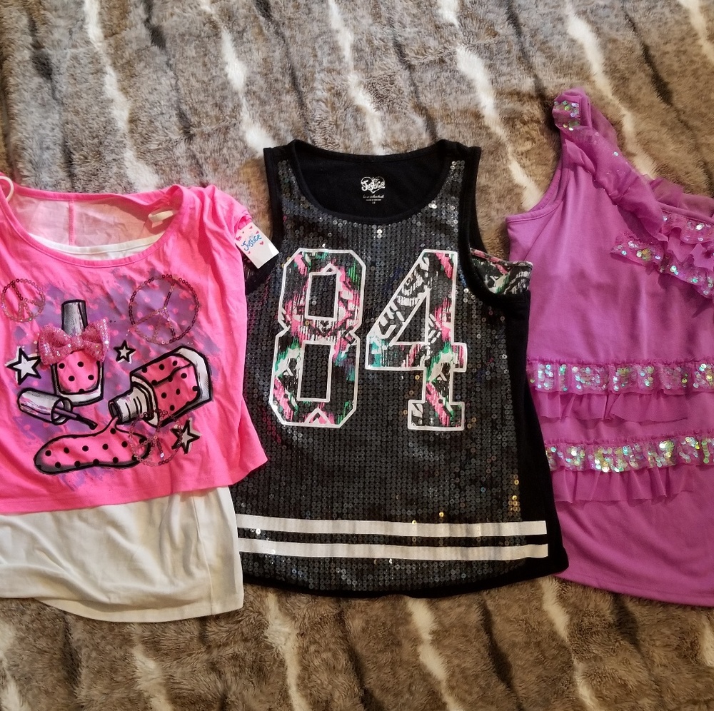 Justice bundle sz 16 New 7 pc lot